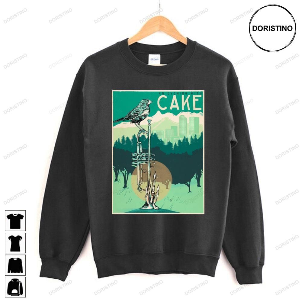 An Evening With Cake Limited Edition T-shirts